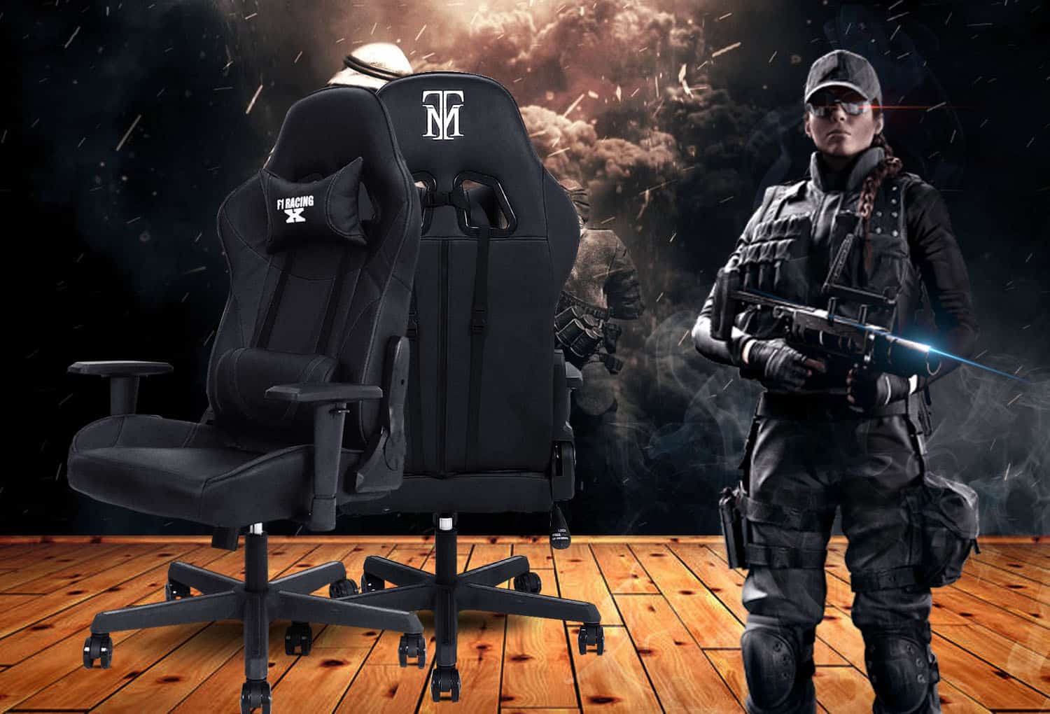 Banner-1-2-chiếc-ghế-chơi-game-F1racing-X-Màu-Full-đen-Thiên-Minh-Furniture
